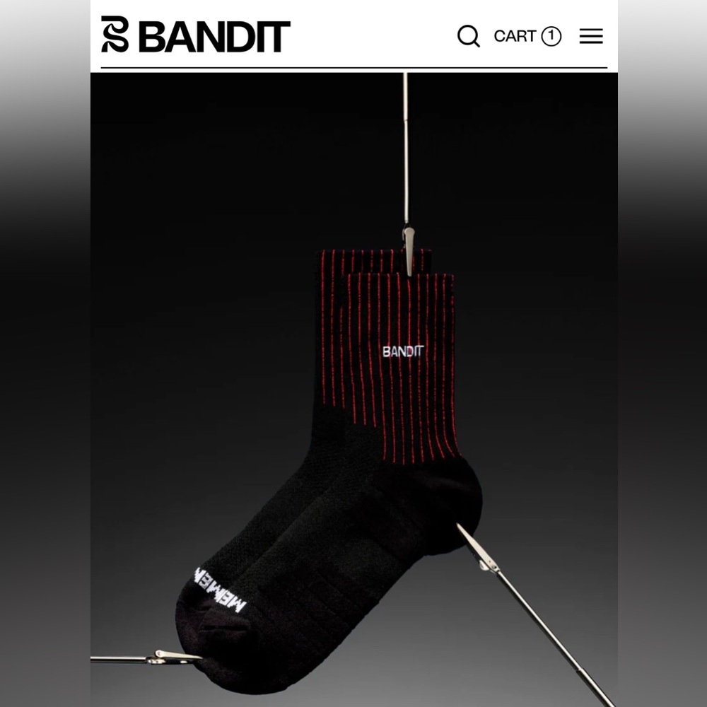 Bandit Member Socks & Stickers (size XS/S)